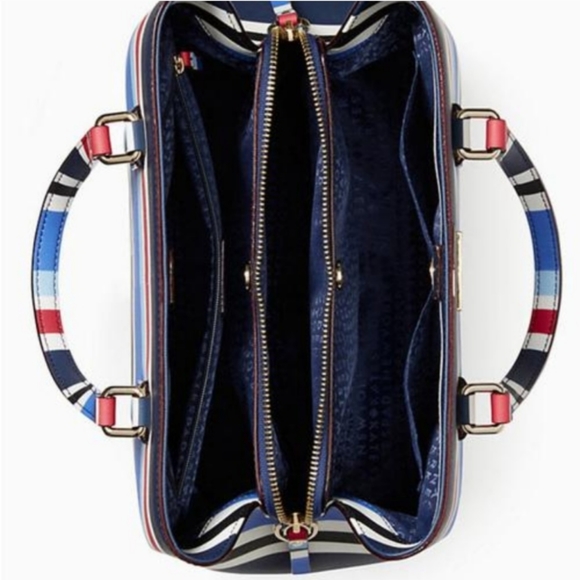 Kate Spade New York Evangelie Laurel Way Cruise Saffiano Leather Shoulder Bag - Picture 7 of 11